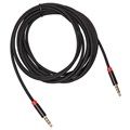 Cable de Extensión de Audio de 3.5mm con Micrófono OTB - 125cm - Negro