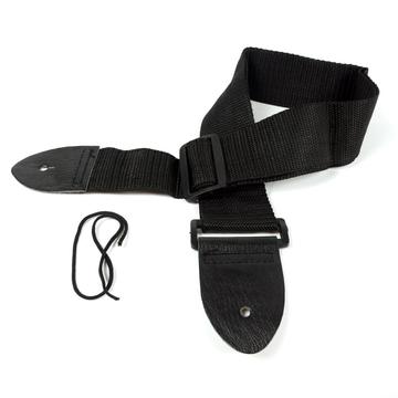 Correa universal ajustable para guitarra/ukulele - Negro