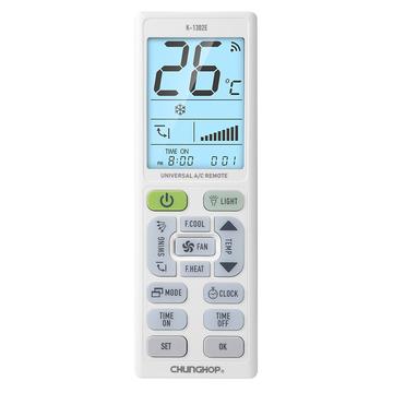 Mando a distancia universal para aire acondicionado con pantalla LCD