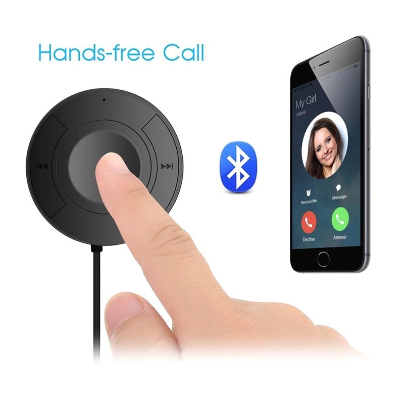 Kit Manos Libres Bluetooth para Coche con Conector de 3.5mm