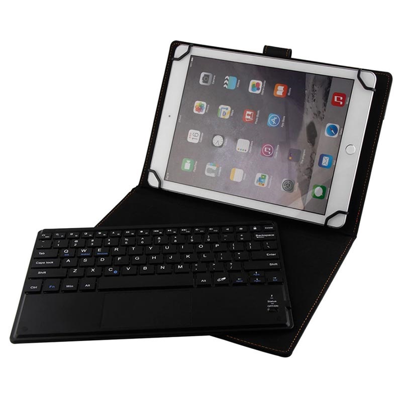 Funda & Teclado Bluetooth Universal para Tablet - 10.1 - Negro