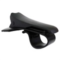 Universal Dash Mount Car Holder with Clamp - Black