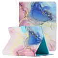 Funda Folio Universal para Tablet con Diseño de Mármol - 10"