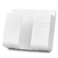 Soporte universal para móvil de pared - 9,9x2,5cm - Blanco