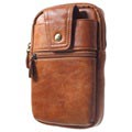 Universal Multifunctional Waist Bag with Carabiner - Brown