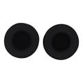 Almohadillas de repuesto universales para auriculares de botón - 100mm - Negro