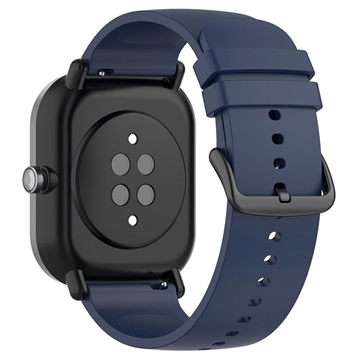 Correa Universal de Silicona para Smartwatch - 22mm - Azul Oscuro