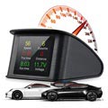 Velocímetro Universal HUD Smart Digital para coche T600 - Negro