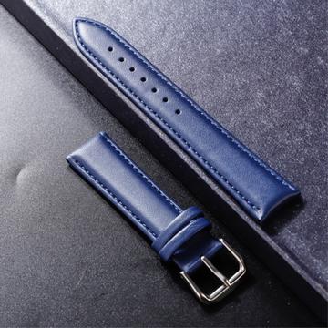 Correa de Cuero Universal para Smartwatch - 16mm - Azul
