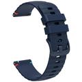 Correa Universal de Silicona para Smartwatch - 18mm - Azul Oscuro