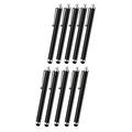 Lápiz Stylus Universal para iPhone, Smartphone y Tablet - 20 uds. - Negro