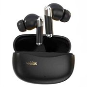 VSIDEA A91 ENC Auriculares inalámbricos con cancelación de ruido y doble micrófono - Negro