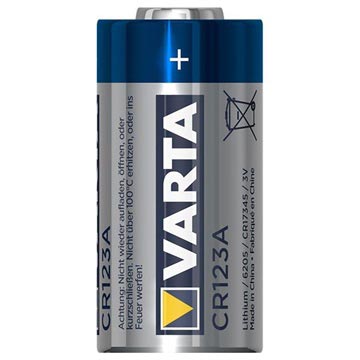 Varta 6205 CR123A Profesional Batería de Litio