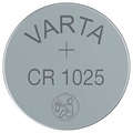 Pila de Botón Litio Varta CR1025/6125 - 06125101401 - 3V