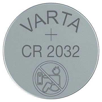Pila de Botón Litio Varta CR2032/6032 - 3V