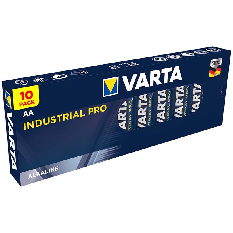 Pilas Alcalinas Varta Industrial Aa