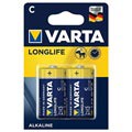 Pilas C/LR14 Varta Longlife 4114110412 - 1.5V - 1x2