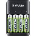 Cargador de batería Varta Quattro con 4 pilas R6/AA