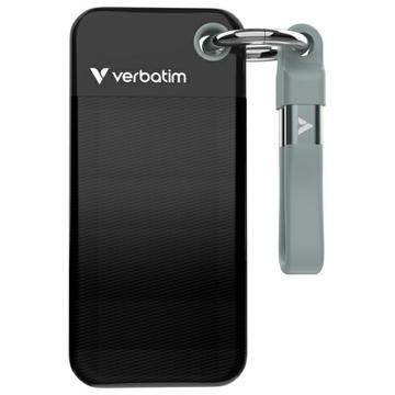 Verbatim 32190 Pocket SSD con llavero - 1TB, cable USB 3.2 Gen.2