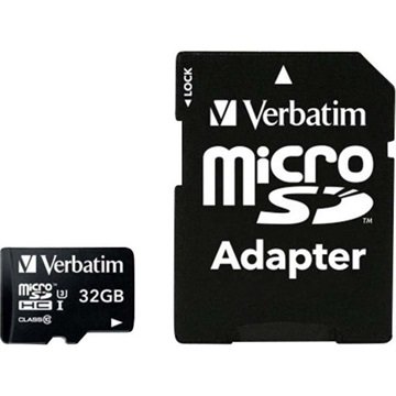 Tarjeta de Memoria MicroSDHC Verbatim Pro - 32GB