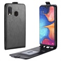 Funda con Tapa Vertical para Samsung Galaxy A20e - Negro