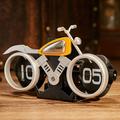 Reloj de sobremesa mecánico de motocicleta vintage