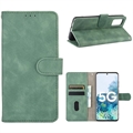 Funda Vintage Series para Samsung Galaxy S20 FE/S20 FE 5G - Estilo Cartera - Verde