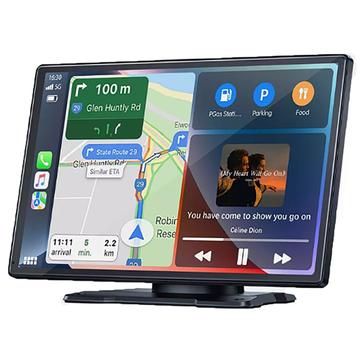 W519 Pantalla inalámbrica CarPlay y Android Auto de 9 pulgadas con navegación GPS