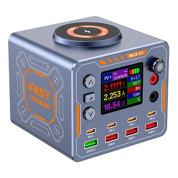 WLX-F1 Estación de carga rápida inalámbrica de 8 puertos - 140W