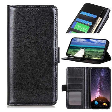 Funda para Samsung Galaxy A20s - Estilo Cartera - Negro