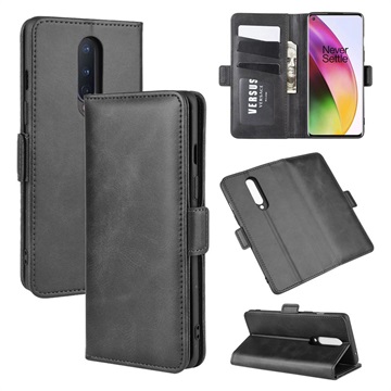 Funda para OnePlus 7T - Estilo Cartera - Negro