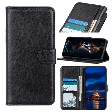 Funda para OnePlus 7T - Estilo Cartera - Negro