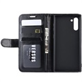 Funda para Samsung Galaxy Note10 - Estilo Cartera - Negro