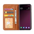 Funda para Samsung Galaxy S10 - Estilo Cartera - Marrón