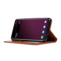 Funda para Samsung Galaxy S10 - Estilo Cartera - Marrón