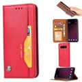 Funda para Samsung Galaxy S10 - Estilo Cartera - Rojo