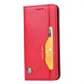 Funda para Samsung Galaxy S10 - Estilo Cartera - Rojo