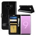 Funda para Samsung Galaxy Note9 - Estilo Cartera - Negro