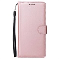 Funda para Samsung Galaxy S10+ - Estilo Cartera - Rosa Dorado