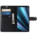 Funda para Sony Xperia 1 - Estilo Cartera - Negro