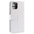 Funda para iPhone 11 Pro con Función de Soporte - Estilo Cartera - Blanco