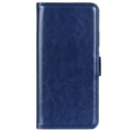 Funda con Cierre Magnético para iPhone 15 - Estilo Cartera - Azul