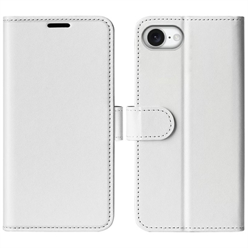 Funda de cartera con cierre magnético para iPhone 16e - Blanco