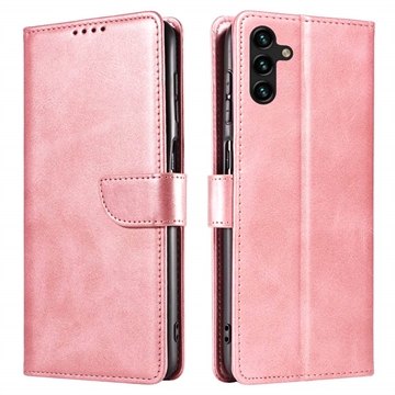 Funda para Samsung Galaxy A04s/A13 5G - Estilo Cartera - Rosa Dorado