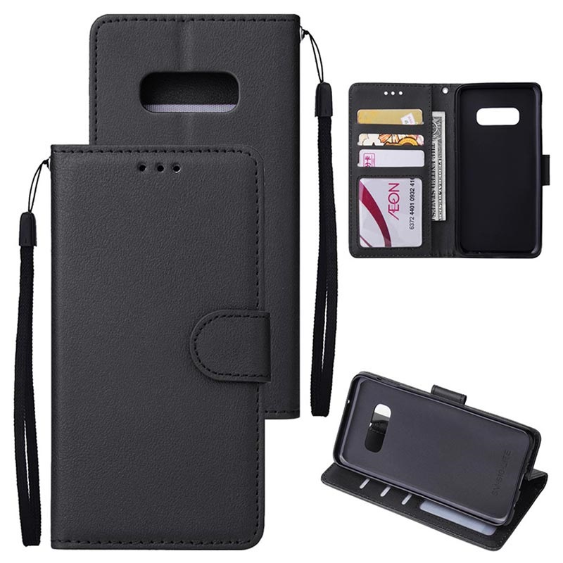 Negro Vakoo Wallet Serie Carcasa Funda para Samsung Galaxy S10