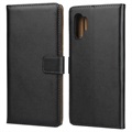 Samsung Galaxy Note10+ Wallet Leather Case - Black