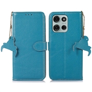 Funda con RFID para Motorola Moto G75 - Estilo Cartera