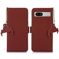 Funda con RFID para Google Pixel 7a - Estilo Cartera