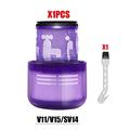 Filtro HEPA lavable para Dyson V15 / V15s / V15 Detect - Morado