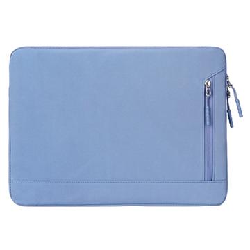 Elegante funda Oxford impermeable para portátil con bolsillo lateral - 14.6" - Azul